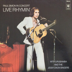 Paul Simon ‎– Live Rhymin'