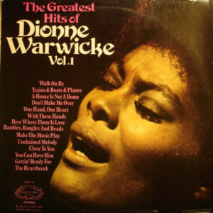Dionne Warwicke ‎– The Greatest Hits Of Dionne Warwicke Vol. 1