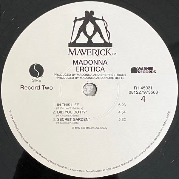 Madonna – Erotica - Afbeelding 8