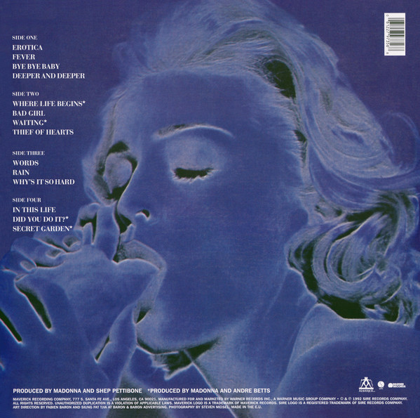 Madonna – Erotica - Afbeelding 3