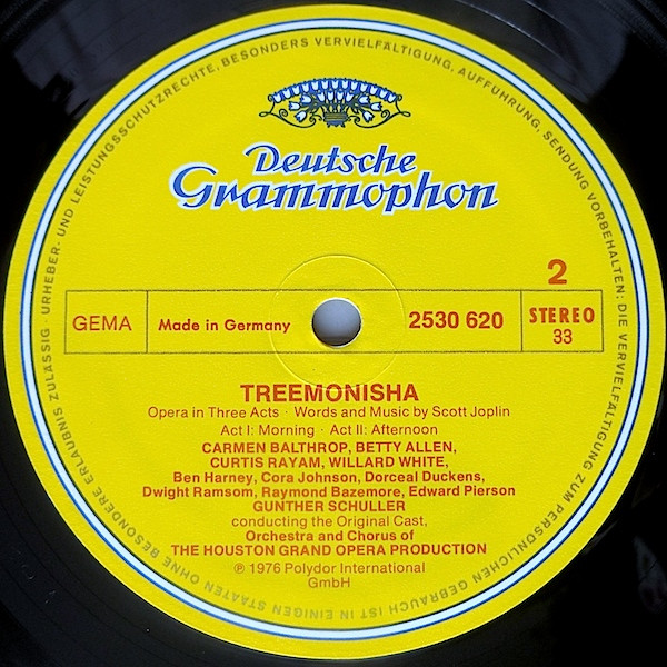 Scott Joplin – Treemonisha (Original Cast Recording) - Afbeelding 4