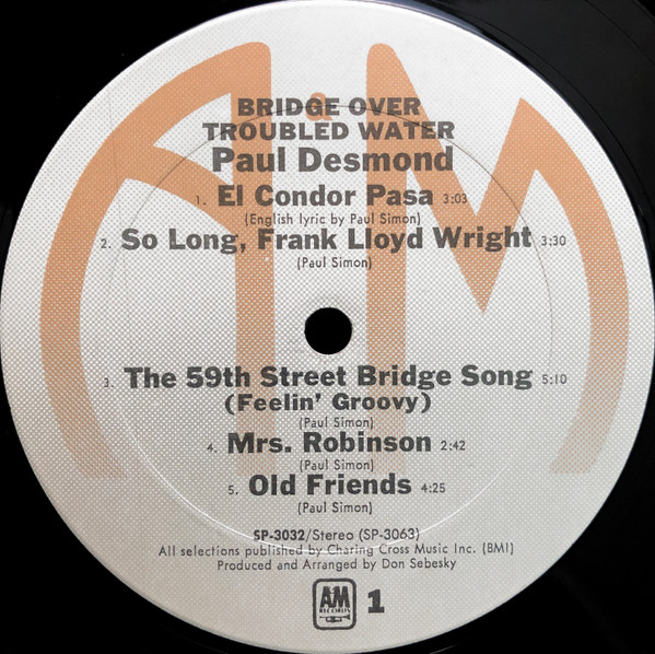 Paul Desmond – Bridge Over Troubled Water - Afbeelding 4