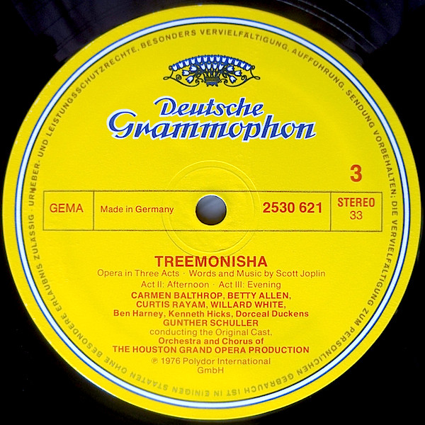 Scott Joplin – Treemonisha (Original Cast Recording) - Afbeelding 5