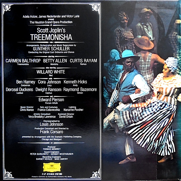 Scott Joplin – Treemonisha (Original Cast Recording) - Afbeelding 2