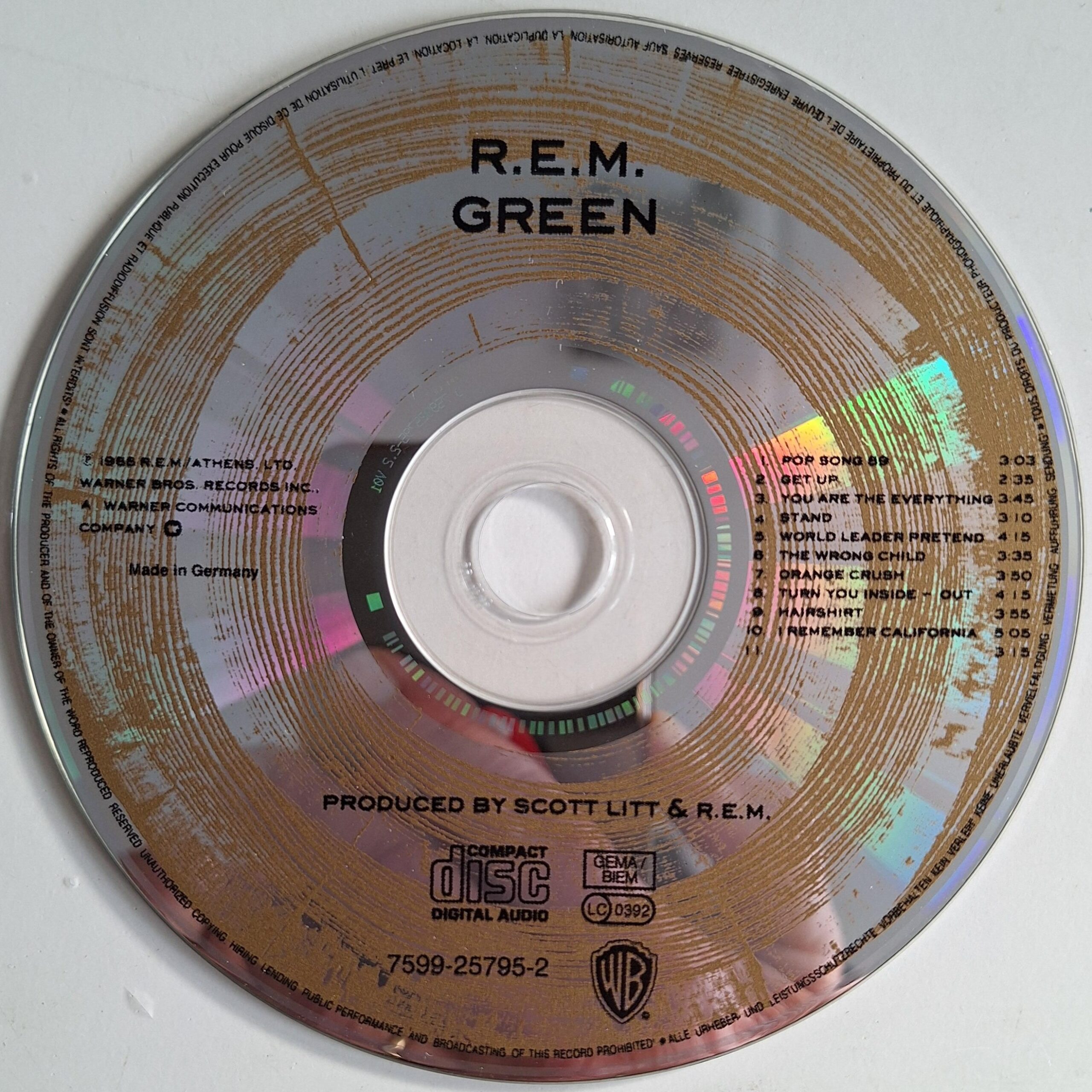R.E.M. – Green / Monster - Afbeelding 3