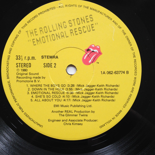 The Rolling Stones – Emotional Rescue - Afbeelding 5