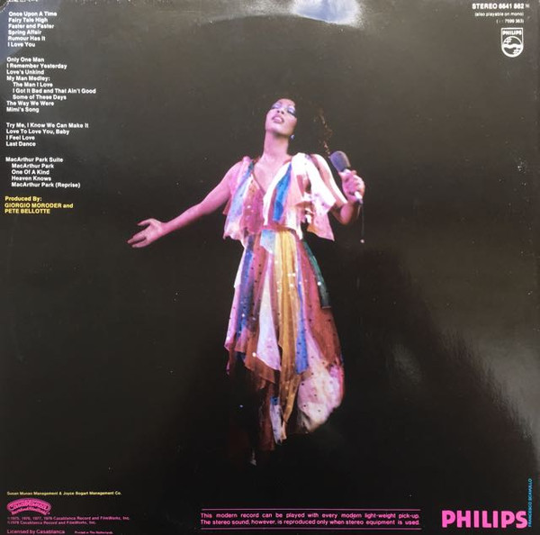 Donna Summer – Live And More - Afbeelding 3