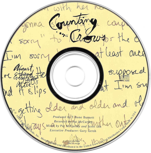 Counting Crows – August And Everything After - Image 3