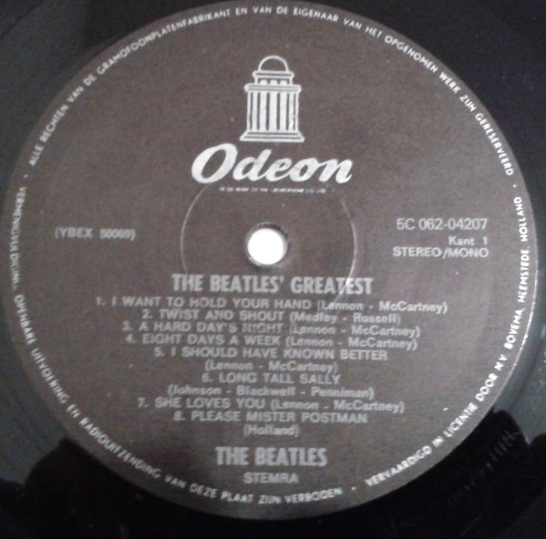 The Beatles – Beatles' Greatest - Afbeelding 3