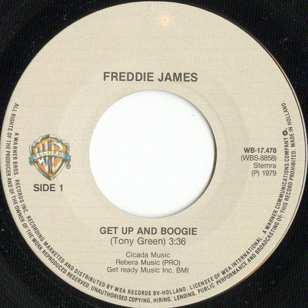 Freddie James – Get Up And Boogie - Afbeelding 3