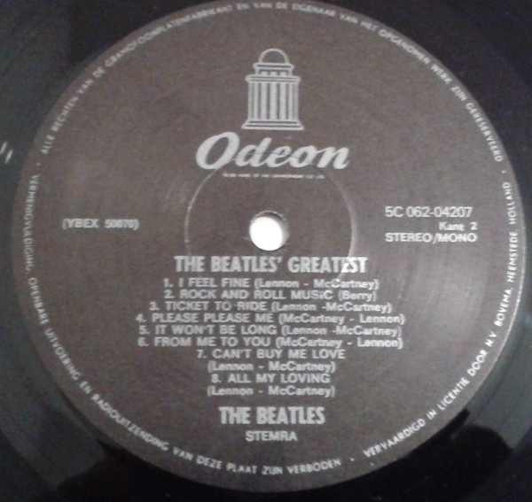 The Beatles – Beatles' Greatest - Afbeelding 4