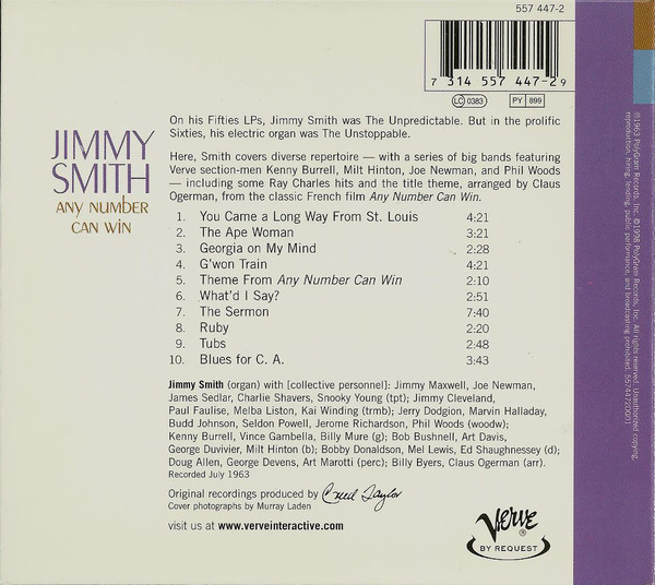Jimmy Smith – Any Number Can Win - Afbeelding 3