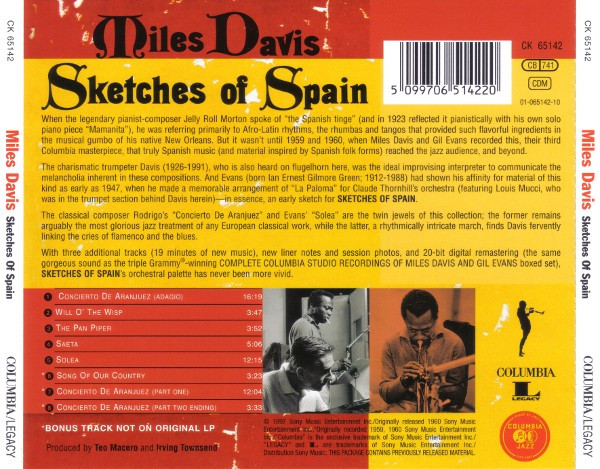 Miles Davis – Sketches Of Spain - Afbeelding 2