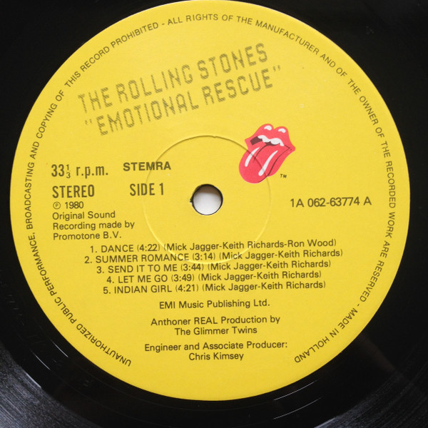 The Rolling Stones – Emotional Rescue - Afbeelding 4