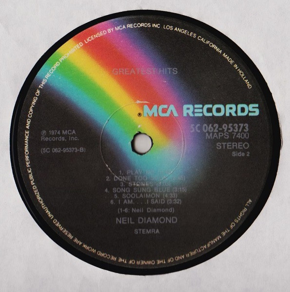 Neil Diamond – His 12 Greatest Hits - Afbeelding 4