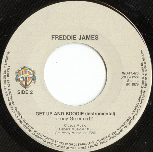 Freddie James – Get Up And Boogie - Afbeelding 4