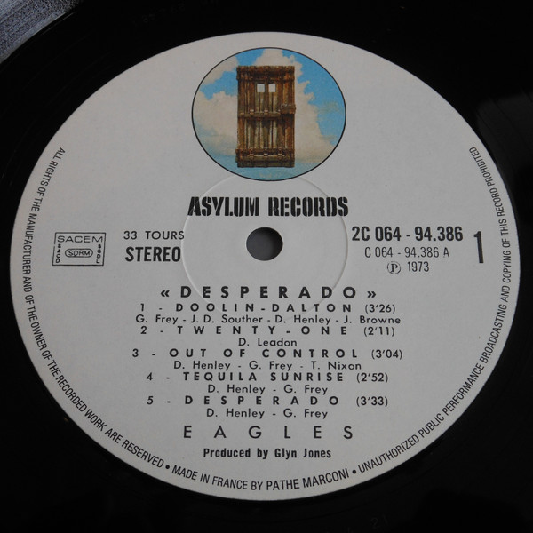 Eagles – Desperado - Image 3