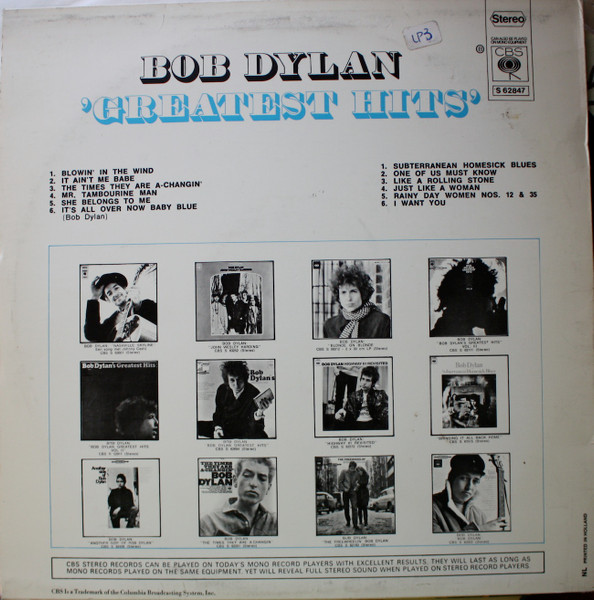 Bob Dylan – Greatest Hits - Image 2