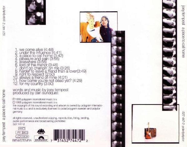 Joey Tempest – A Place To Call Home - Afbeelding 2