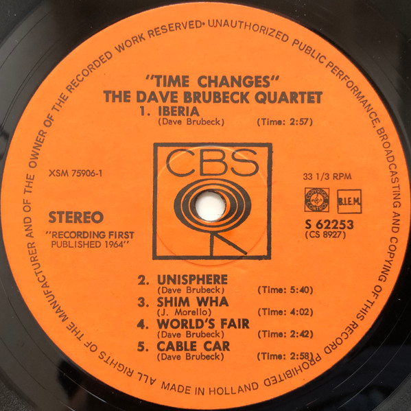 The Dave Brubeck Quartet – Time Changes - Image 3