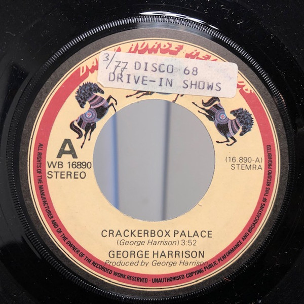 George Harrison – Crackerbox Palace - Afbeelding 3