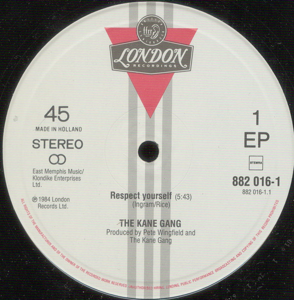 The Kane Gang – Respect Yourself - Image 3