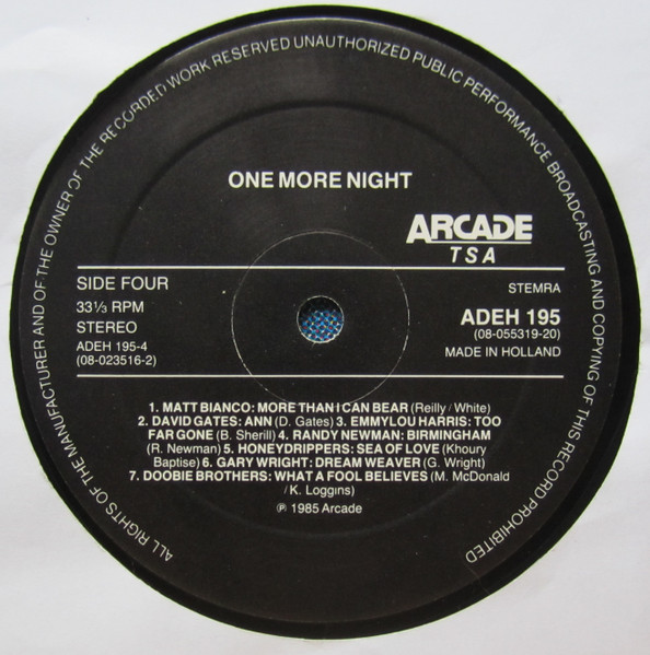 Various – One More Night (28 Exclusive Popsongs) - Afbeelding 7