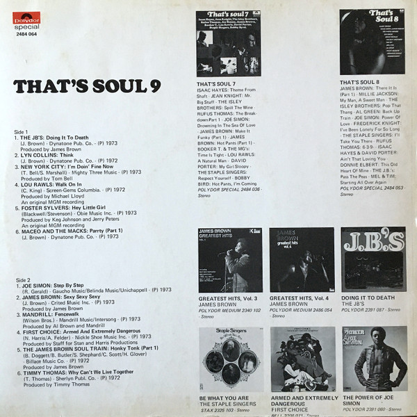 Various – That's Soul 9 - Image 2