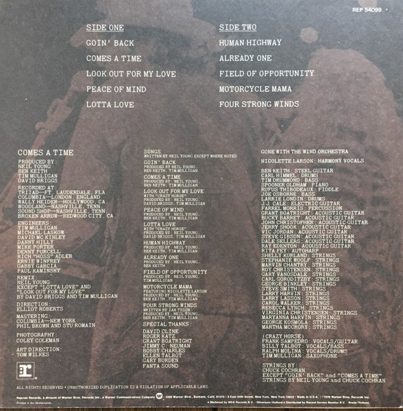 Neil Young – Comes A Time - Image 2