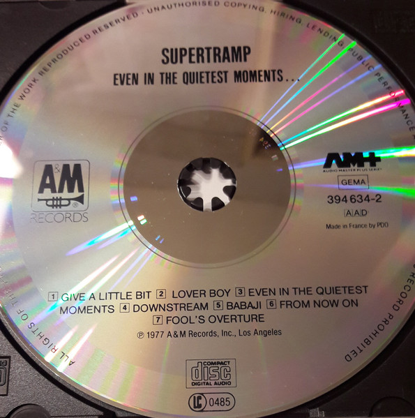 Supertramp – Even In The Quietest Moments... - Afbeelding 3