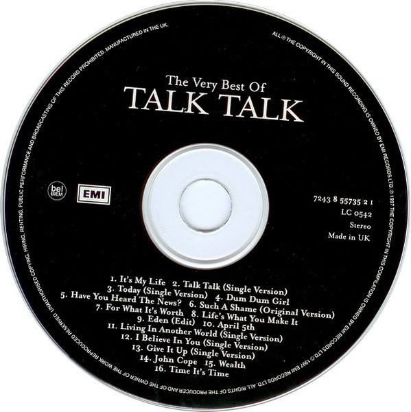 Talk Talk – The Very Best Of Talk Talk - Afbeelding 3