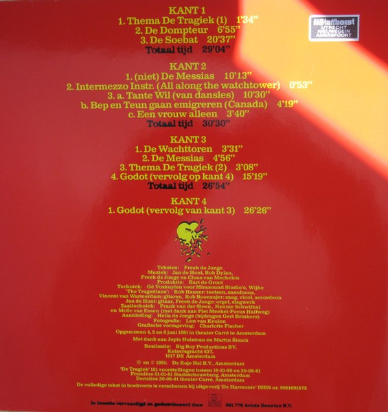 Freek de Jonge – De Tragiek - Afbeelding 3