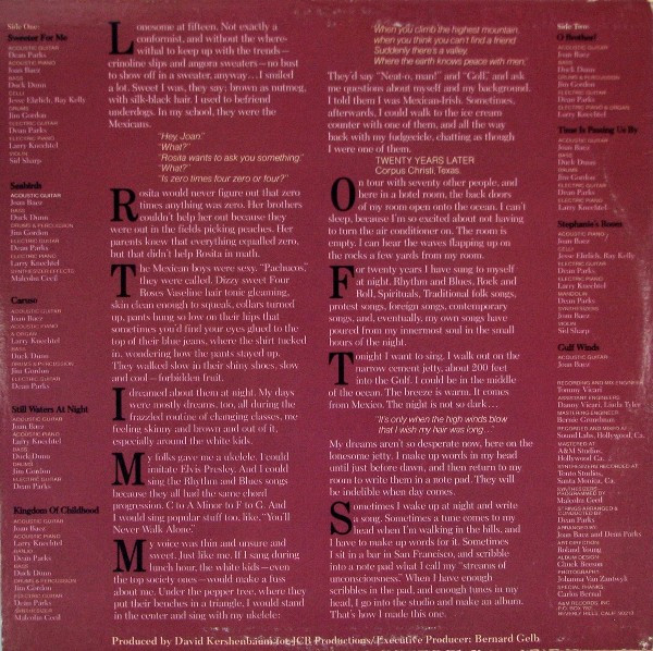 Joan Baez – Gulf Winds - Image 2