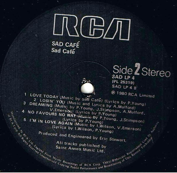 Sad Café – Sad Café - Image 5