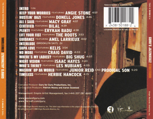 Guru – Guru's Jazzmatazz Streetsoul - Afbeelding 2