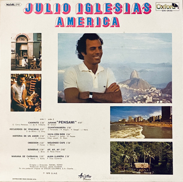 Julio Iglesias – America - Afbeelding 2