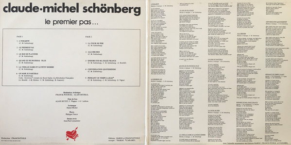 Claude-Michel Schönberg – Le Premier Pas - Image 3