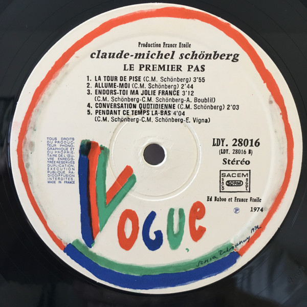 Claude-Michel Schönberg – Le Premier Pas - Image 5