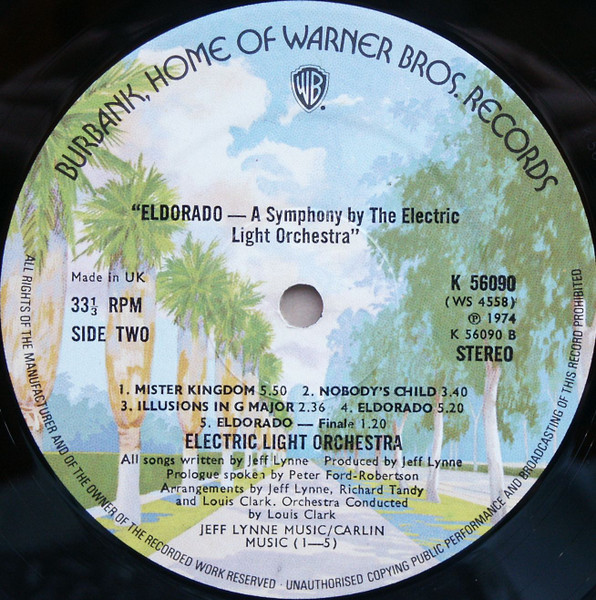 Electric Light Orchestra – Eldorado - A Symphony By The Electric Light Orchestra - Afbeelding 4
