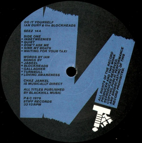 Ian Dury And The Blockheads – Do It Yourself - Afbeelding 3