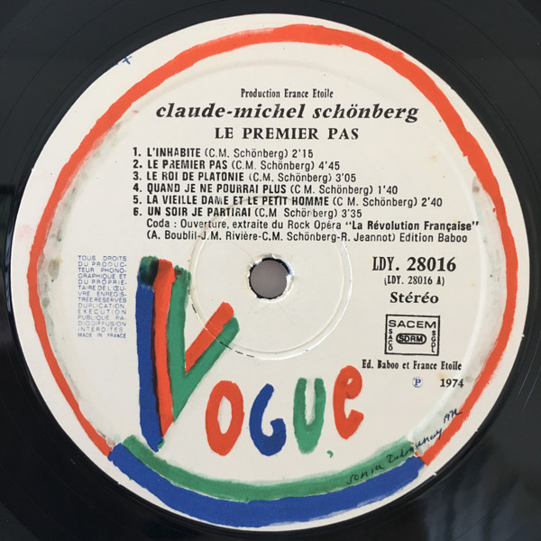 Claude-Michel Schönberg – Le Premier Pas - Image 4