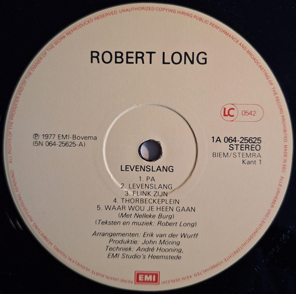 Robert Long – Levenslang - Image 3