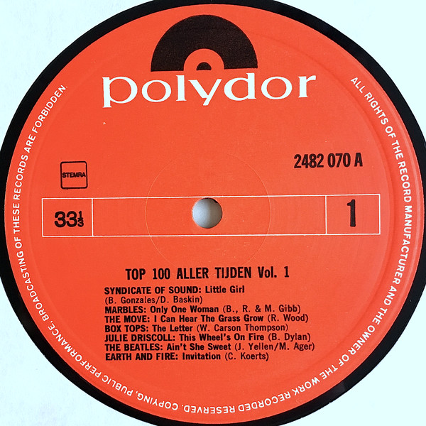 Various – Top 100 Aller Tijden Vol.1 - Afbeelding 3