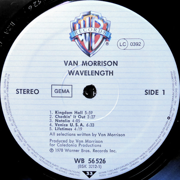 Van Morrison – Wavelength - Image 3