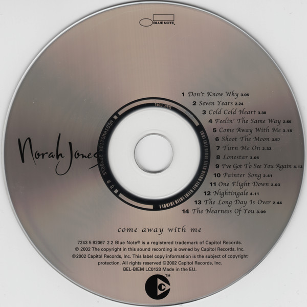 Norah Jones – Come Away With Me - Afbeelding 3