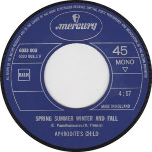 Aphrodite's Child – Spring Summer Winter And Fall / Air