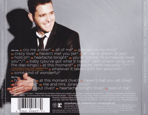 Michael Bublé – Crazy Love (Hollywood Edition) - Image 2