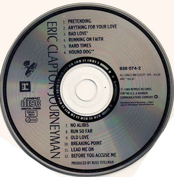 Eric Clapton – Journeyman - Image 3