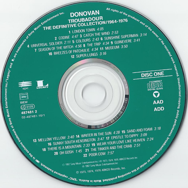 Donovan – Troubadour (The Definitive Collection 1964-1976) - Afbeelding 3