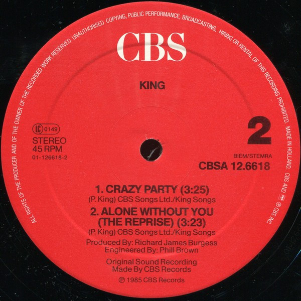 King – The Taste Of Your Tears - Afbeelding 4